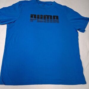 Puma Men's Vibrant Blue Tee